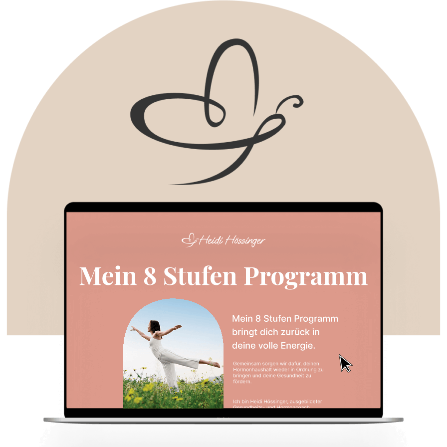 Mein 8 Stufen Hormonkurs, kann Energie und Wohlbefinden fördern.