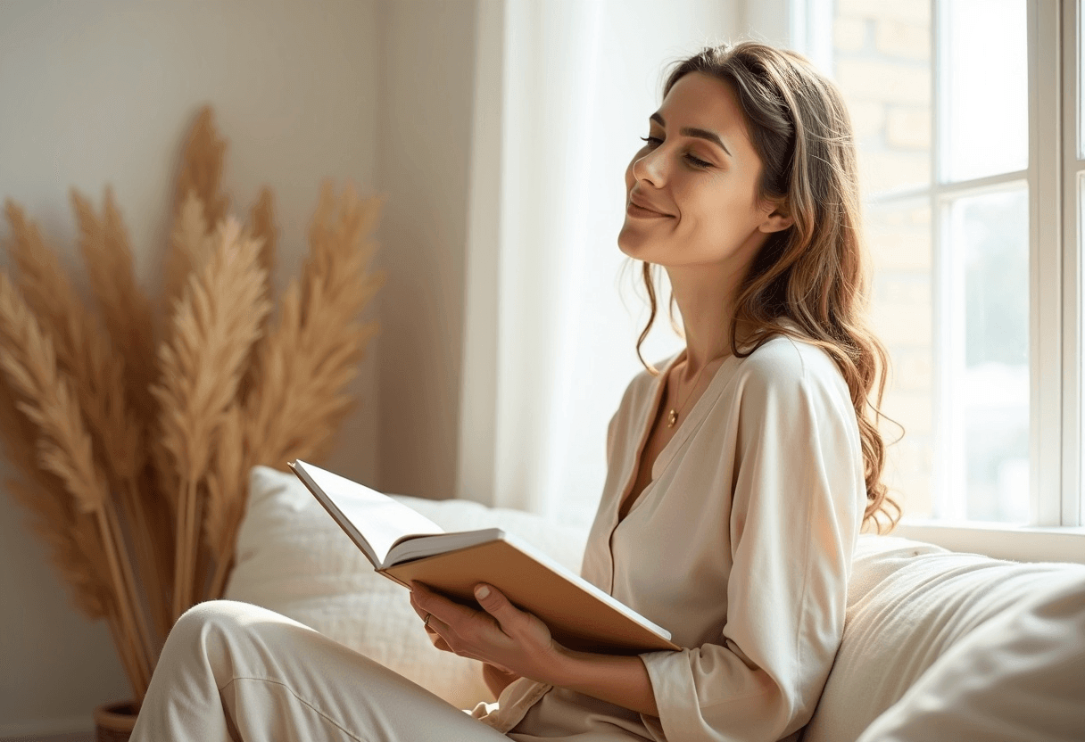 Frau_lesen - Heidi Hoessinger